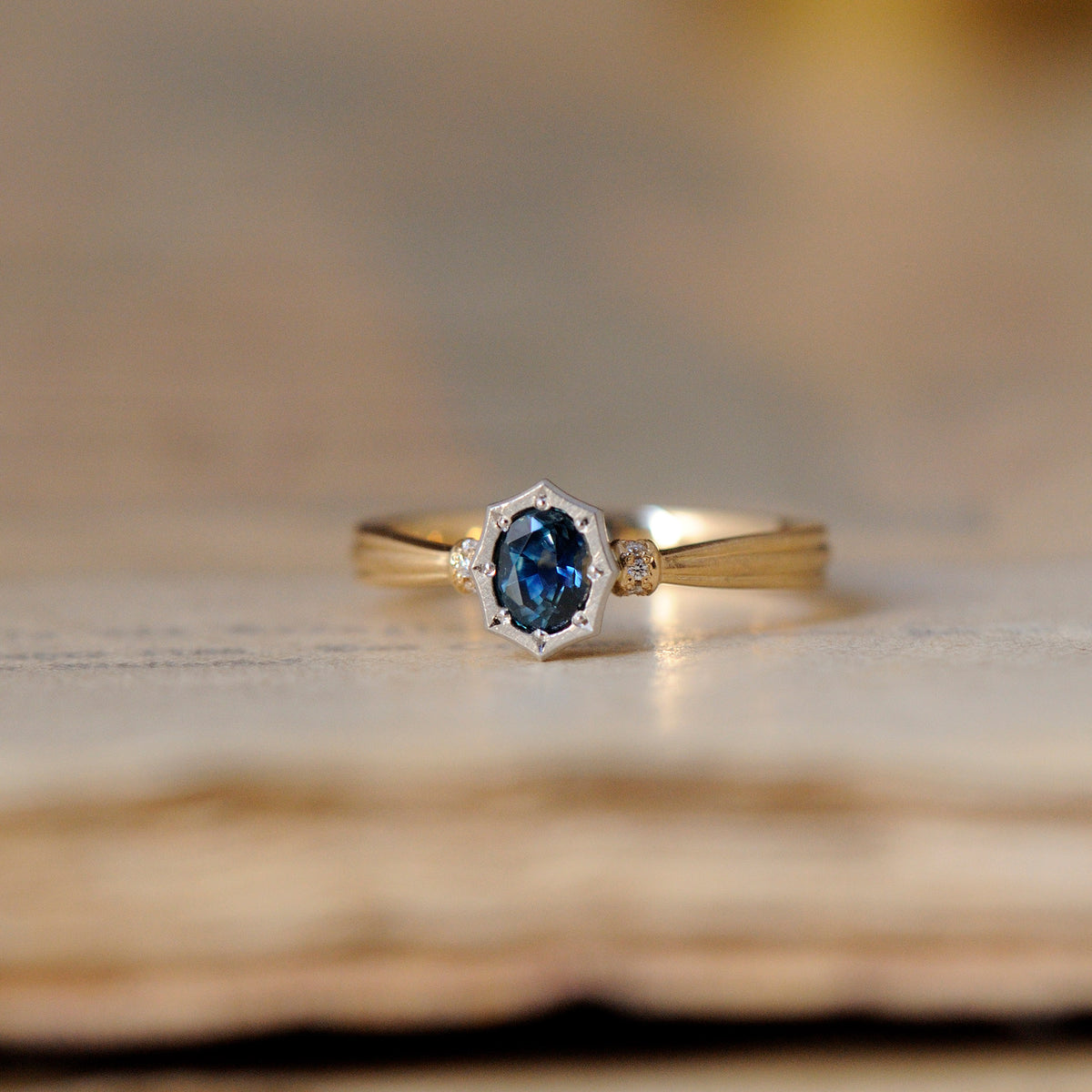 grace line ring モンタナサファイアリング – 福永宝飾店