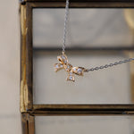 grace line ribbon pendant/リボンペンダント