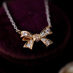 grace line ribbon pendant/リボンペンダント