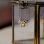 grace line ribbon pendant/リボンペンダント