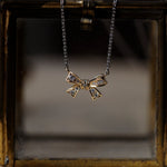 grace line ribbon pendant/リボンペンダント