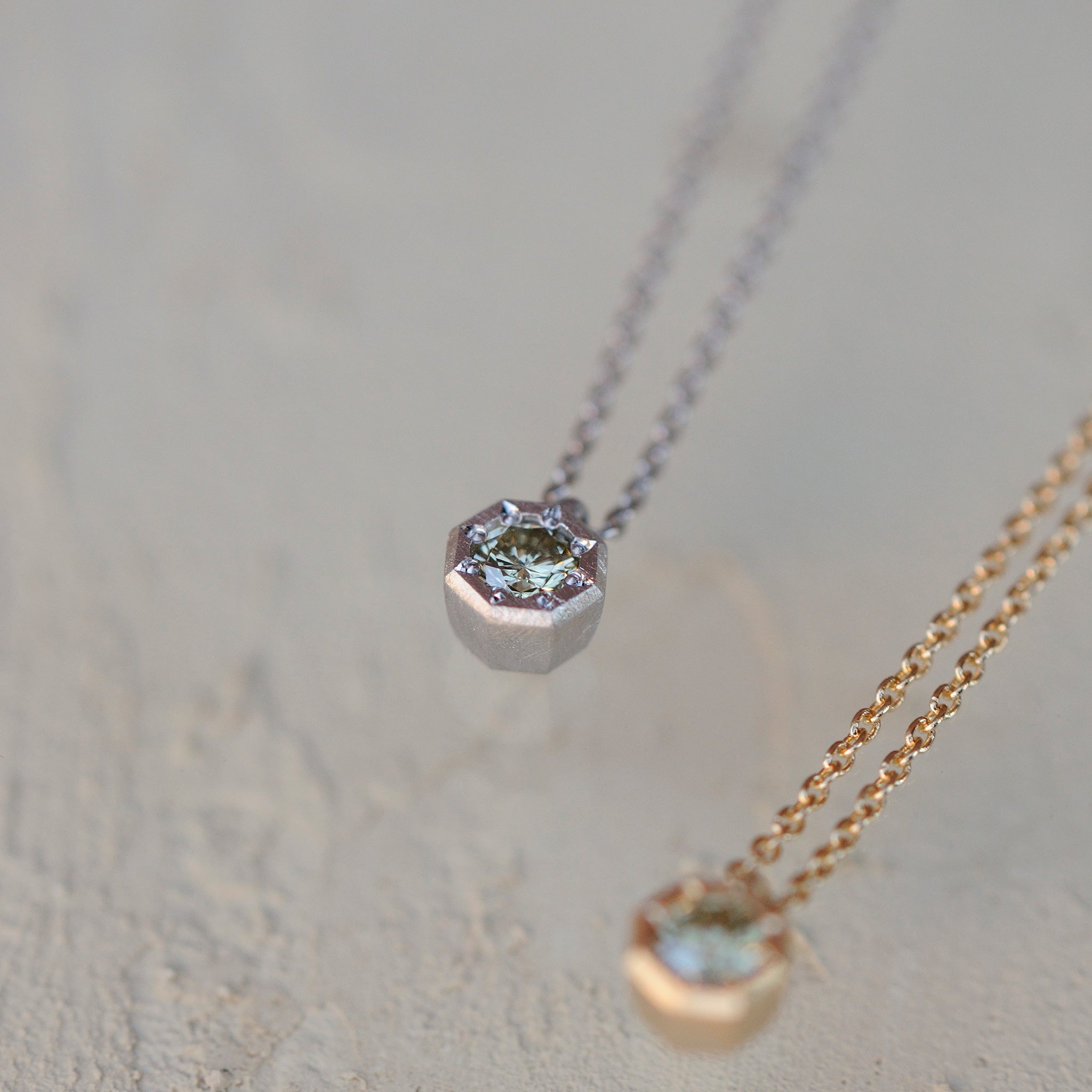 grace line Octagon pendant　オクタゴンペンダント　pt900