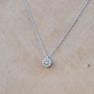 grace line Octagon pendant　オクタゴンペンダント　pt900