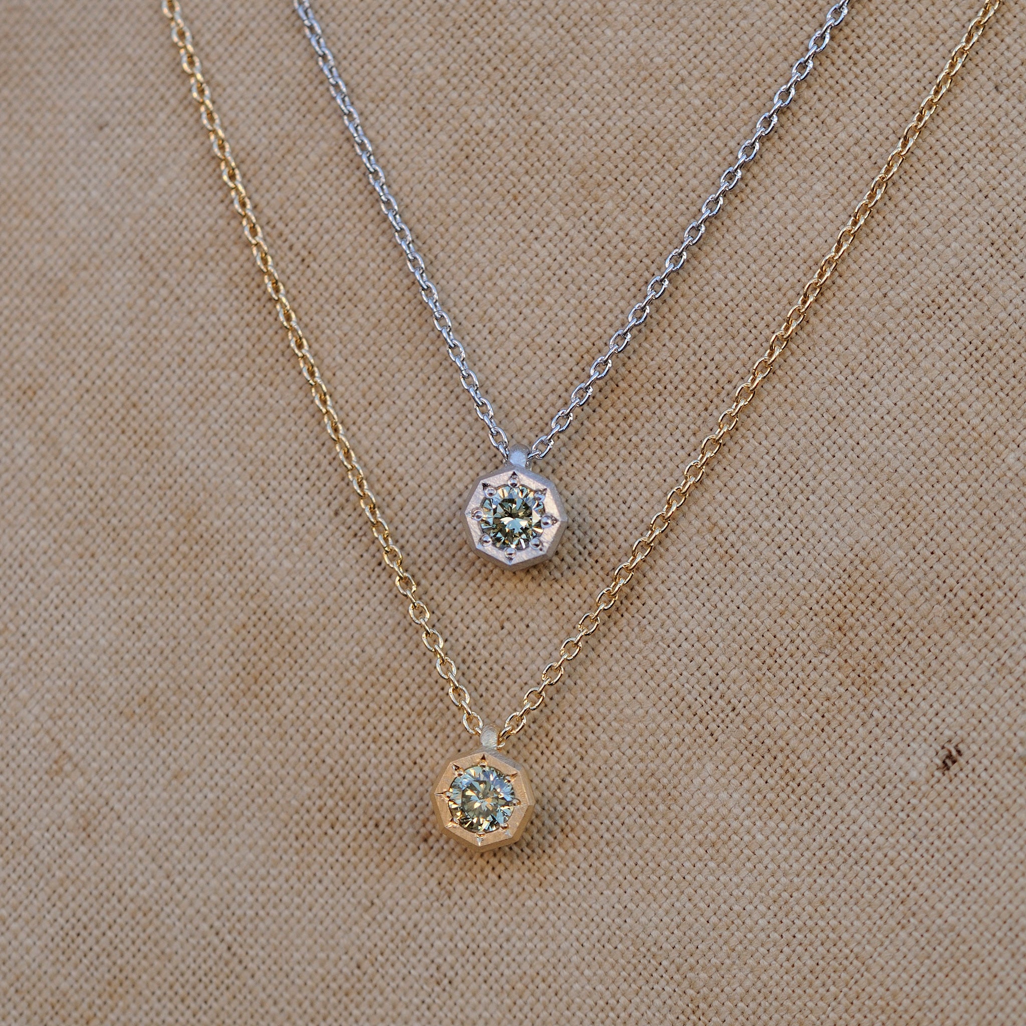 grace line Octagon pendant　オクタゴンペンダント　pt900