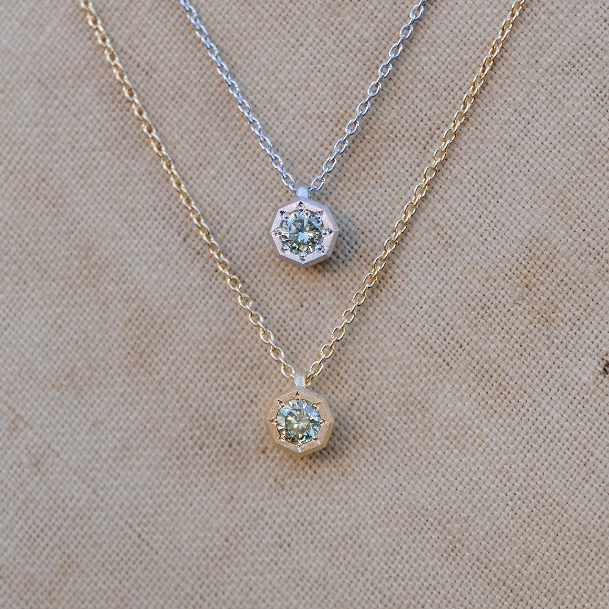 grace line Octagon pendant　オクタゴンペンダント　pt900