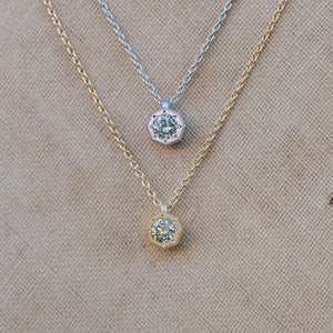 grace line Octagon pendant　オクタゴンペンダント　K18YG