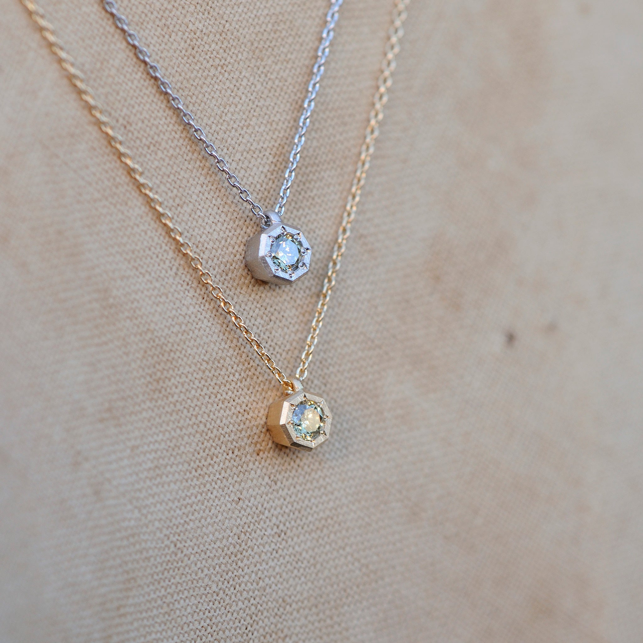 grace line Octagon pendant　オクタゴンペンダント　pt900