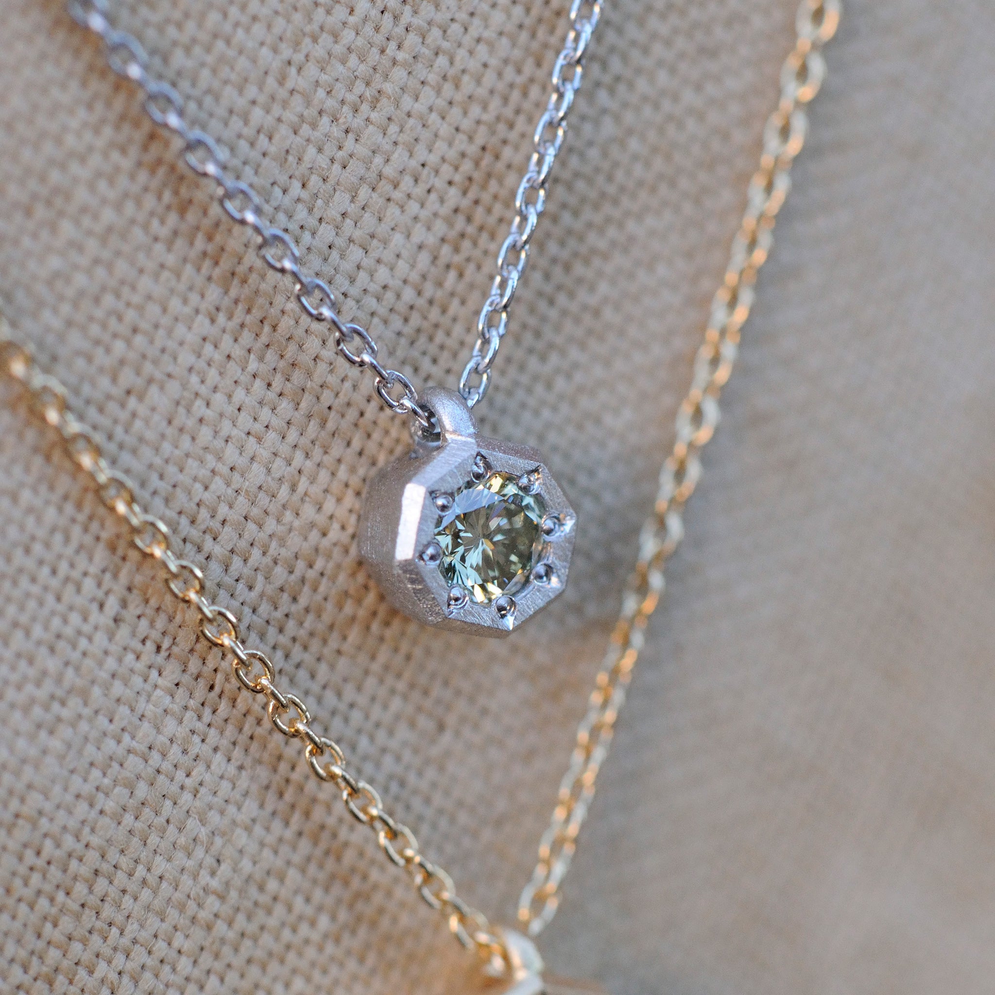 grace line Octagon pendant　オクタゴンペンダント　pt900
