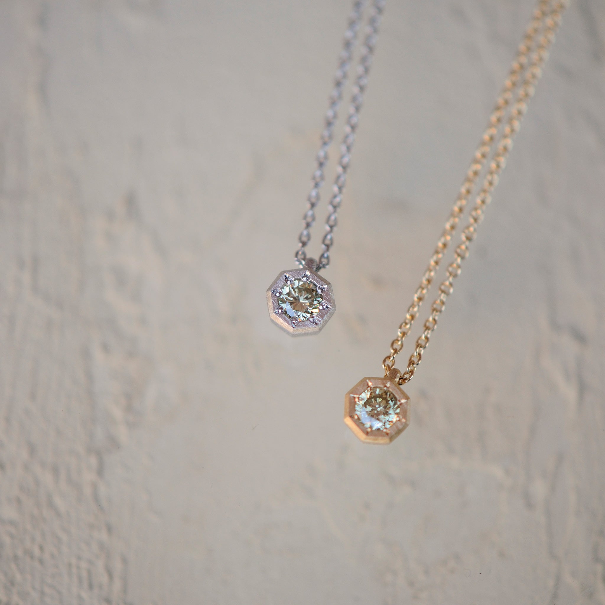 grace line Octagon pendant　オクタゴンペンダント　pt900