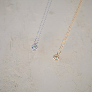 grace line Octagon pendant　オクタゴンペンダント　K18YG