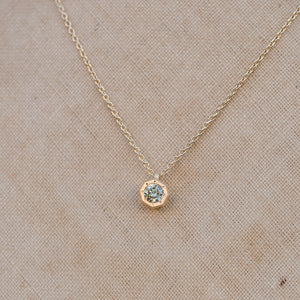 grace line Octagon pendant　オクタゴンペンダント　K18YG