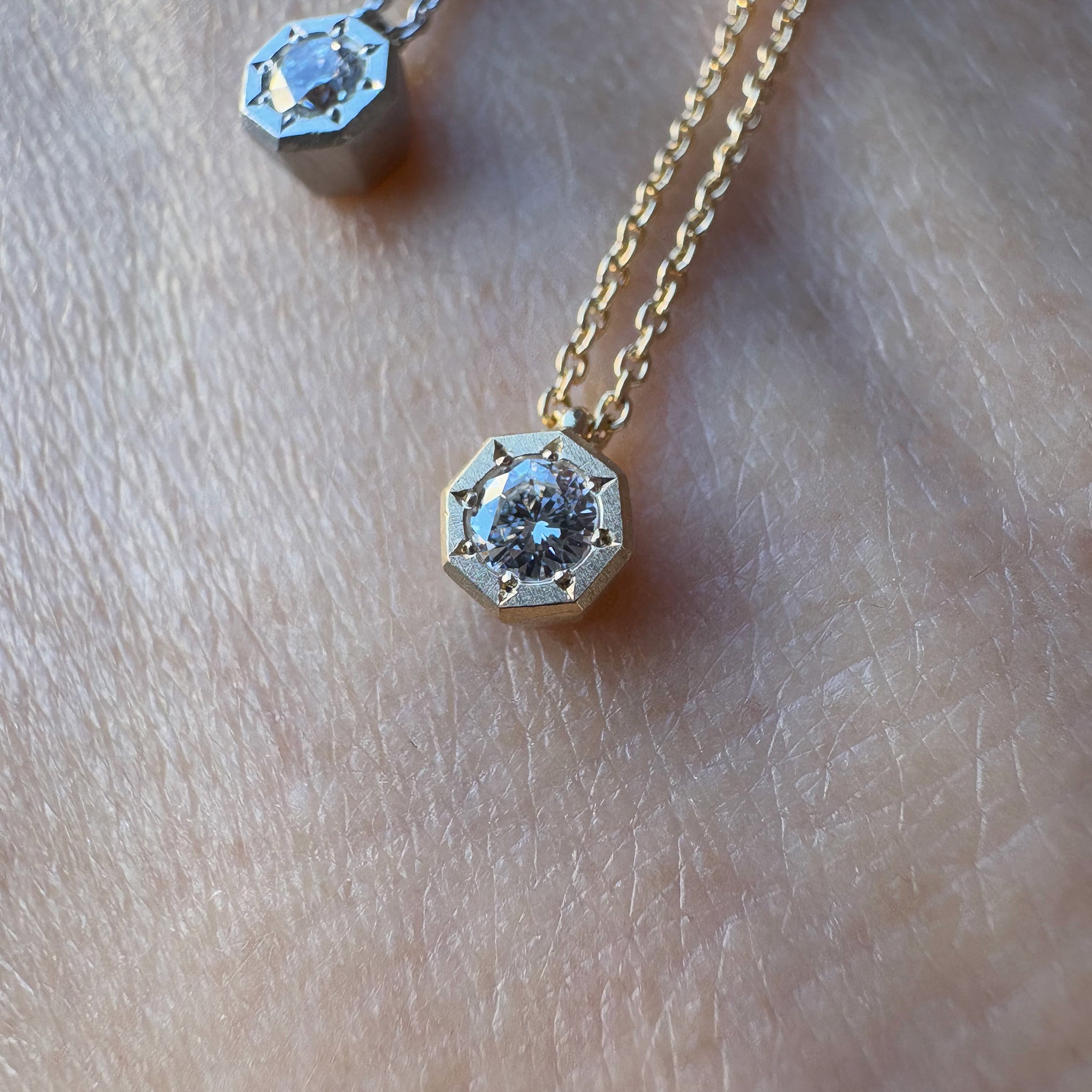 grace line Octagon pendant　オクタゴンペンダント※カートに入れる際に金種をご選択ください※