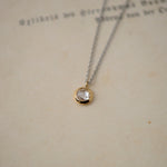 grace line pendant rosecutdiamond ローズカットペンダント