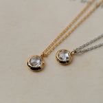 grace line pendant rosecutdiamond ローズカットペンダント