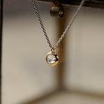 grace line pendant rosecutdiamond ローズカットペンダント