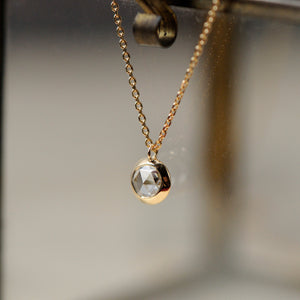 grace line pendant rosecutdiamond ローズカットペンダント