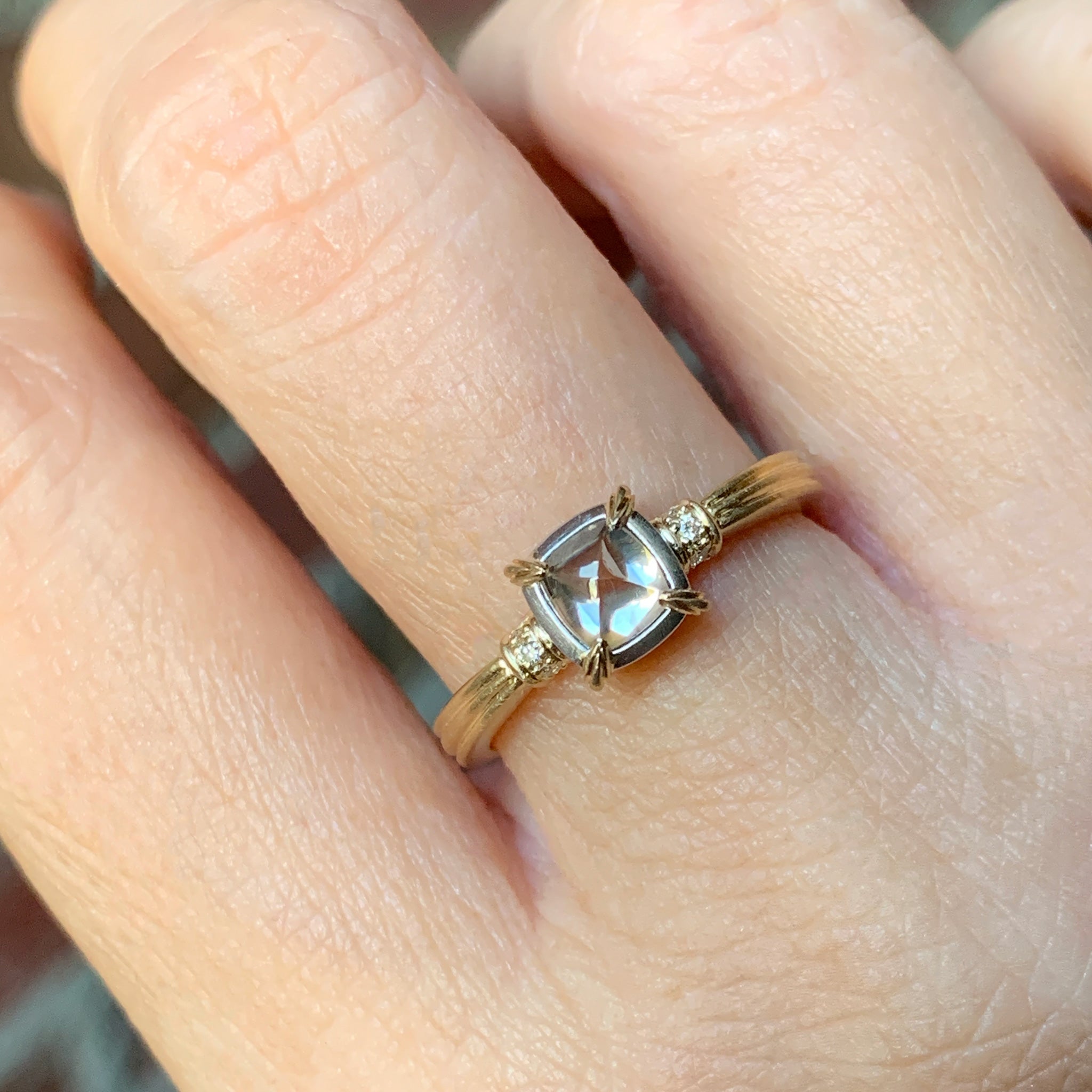 graceline Point diamond ring