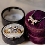 grace line ribbon ring/リボンリング