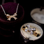 grace line ribbon ring/リボンリング