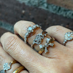 grace line ribbon ring/リボンリング