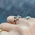 grace line ribbon ring/リボンリング