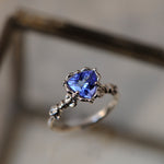 relax line cuffs  ring　タンザナイトリング