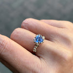 relax line cuffs  ring　タンザナイトリング