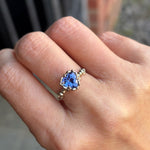 relax line cuffs  ring　タンザナイトリング