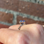 relax line cuffs  ring　タンザナイトリング