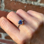 relax line cuffs  ring　タンザナイトリング