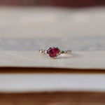 relax line cuffs  ring　トルマリンリング