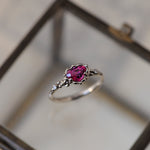 relax line cuffs  ring　トルマリンリング