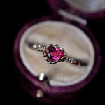 relax line cuffs  ring　トルマリンリング