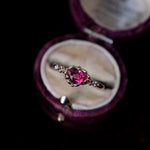 relax line cuffs  ring　トルマリンリング