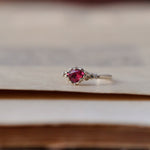 relax line cuffs  ring　トルマリンリング