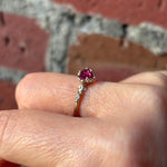 relax line cuffs  ring　トルマリンリング