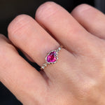 relax line cuffs  ring　トルマリンリング