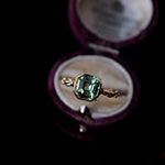 relax line cuffs puffsleeve ring　ペリドットリング