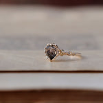 relax line cuffs puffsleeve ring　トルマリンリング