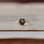 relax line cuffs puffsleeve ring　トルマリンリング