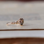 relax line cuffs puffsleeve ring　トルマリンリング