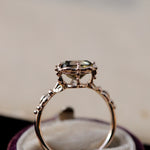 relax line cuffs puffsleeve ring　トルマリンリング