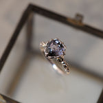 relax line cuffs puffsleeve ring　トルマリンリング