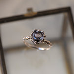 relax line cuffs puffsleeve ring　トルマリンリング