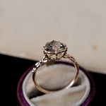 relax line cuffs puffsleeve ring　トルマリンリング