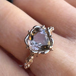 relax line cuffs puffsleeve ring　トルマリンリング