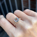 relax line cuffs puffsleeve ring　トルマリンリング