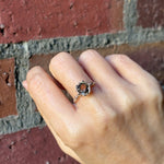 relax line cuffs puffsleeve ring　トルマリンリング