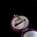 relax line puffsleeve  ring　スピネルリング