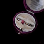 relax line puffsleeve  ring　スピネルリング